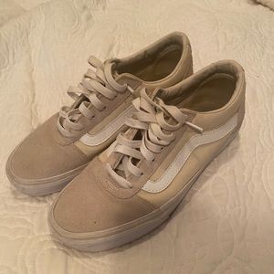 Women’s tan Vans